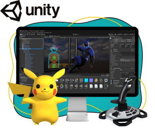 Мир трехмерных игр на Unity 3D - Школа программирования для детей, компьютерные курсы для школьников, начинающих и подростков - KIBERone г. Волжский